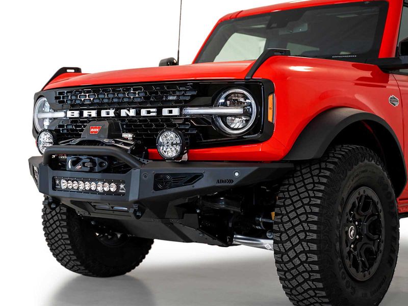 Addictive Desert Designs Rock Fighter Winch Front Bumper