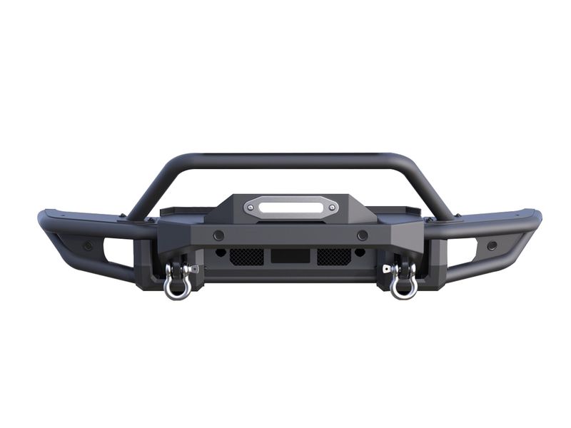 Black Horse Armour Tubular Heavy Duty Front Bumper