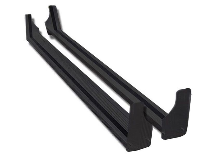 Black Horse Commercial Black Running Boards