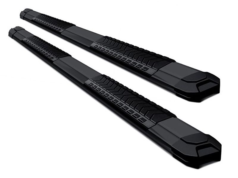 Black Horse Cutlass Black Running Boards