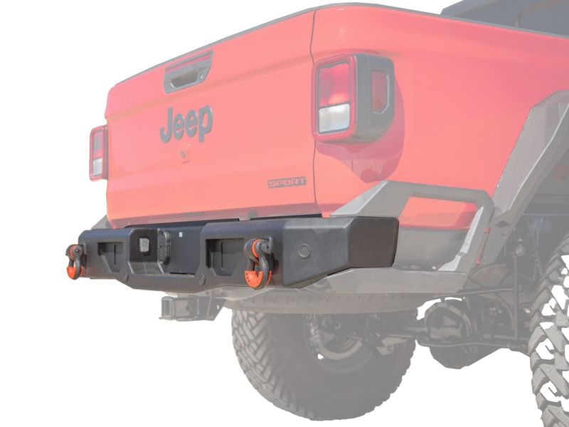 Body Armor 4x4 Full-Width Rear Jeep Bumper