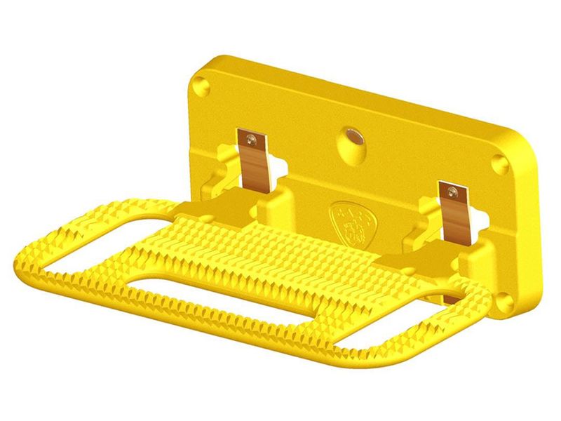 Carr HD Mega Ladder Rack Step XP7 Safety Yellow