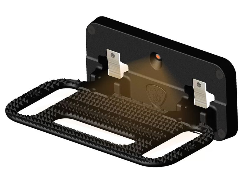 Carr HD Mega LED Flat Mount Step XP3 Black