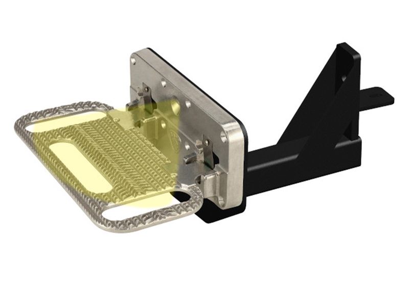 Carr HD Mega LED Ladder Rack Step XM3 Polished