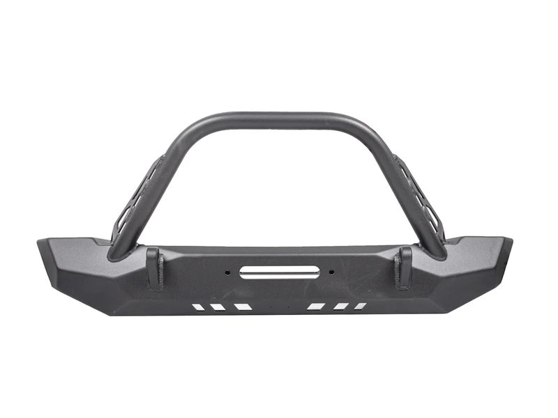 CrawlTek Pyro Mid-Width Front Bumper with Flat Top Stinger