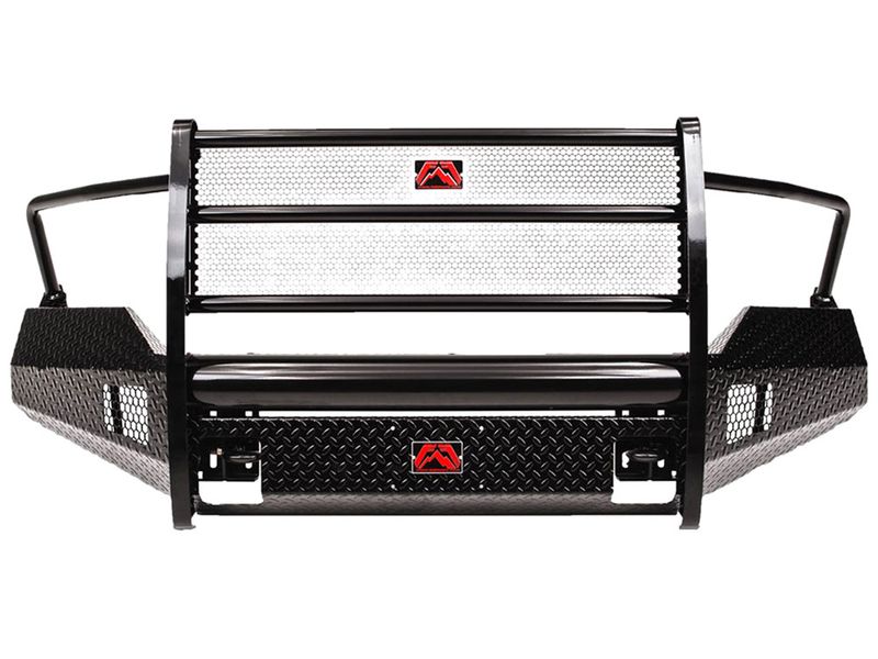 Fab Fours Black Steel Full Guard Front Bumper