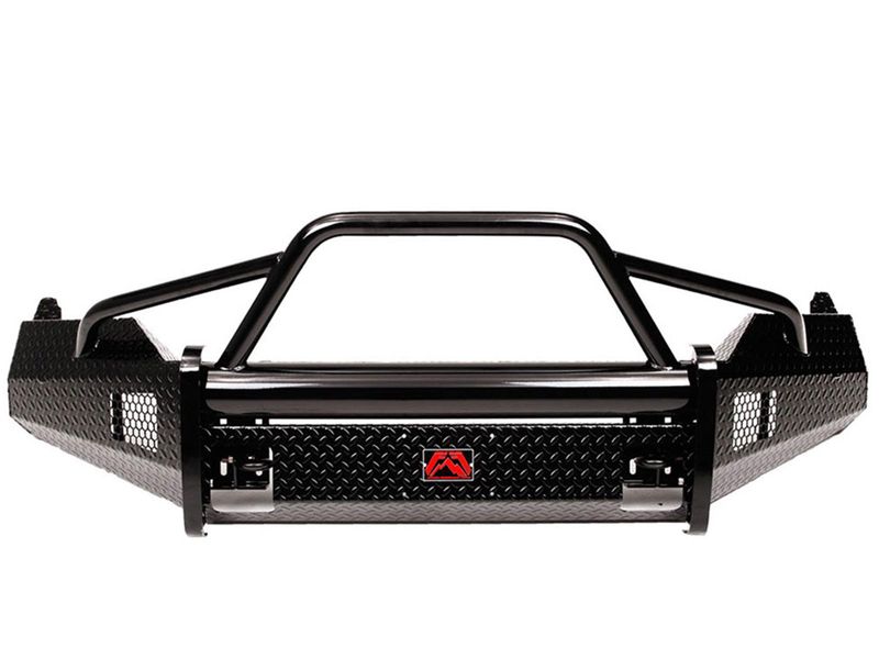 Fab Fours Black Steel Pre-Runner Front Bumper