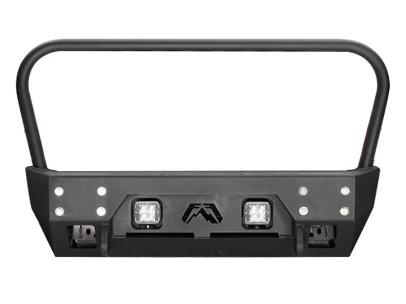 Fab Fours FMJ Stubby Grille Guard Front Winch Bumper