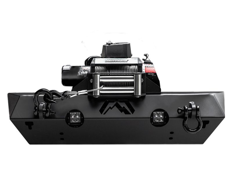 Fab Fours Hardcore Stubby Front Winch Bumper