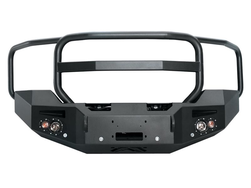 Fab Fours Premium Grille Guard Front Winch Bumper