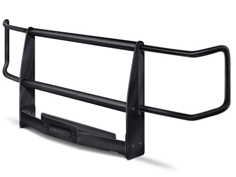 Go Industries Black Winch Grille Guard