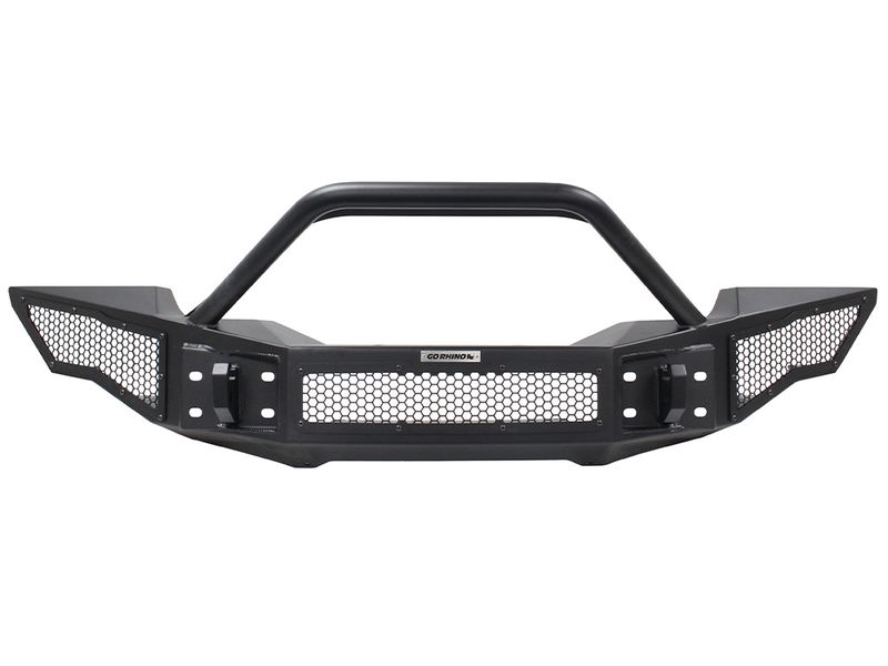 Go Rhino Rockline Front Full-Width PreRunner Winch Bumper