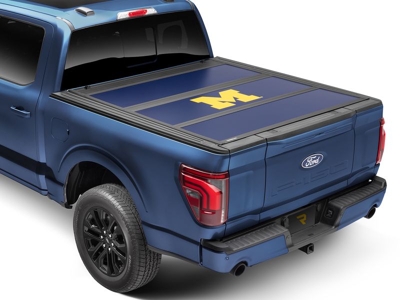 Limited Edition University of Michigan Hard Folding Tonneau Cover
