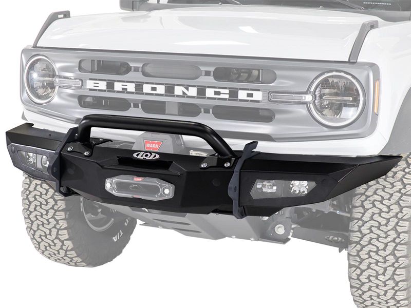 LoD Offroad Black Ops Full-Width Bull Bar Front Winch Bumper