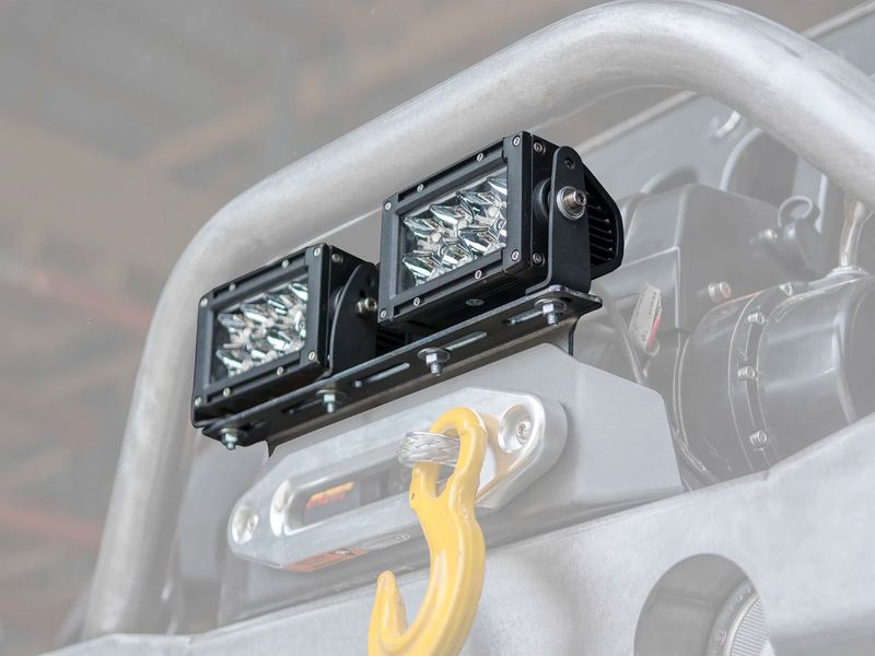 LoD Offroad Destroyer Front Bumper Aux Light Mount