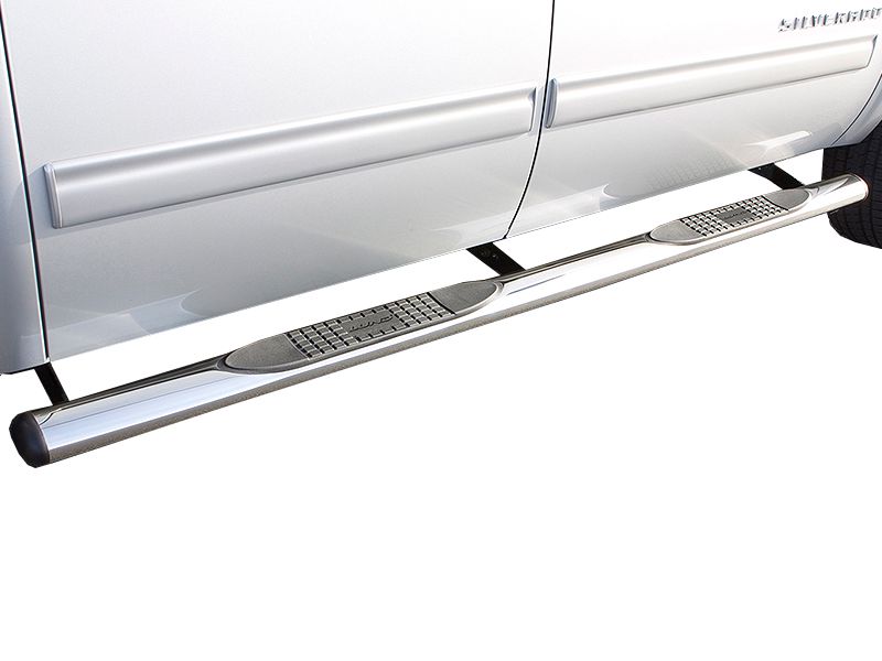 Lund 4" Straight Oval Stainless Nerf Bars
