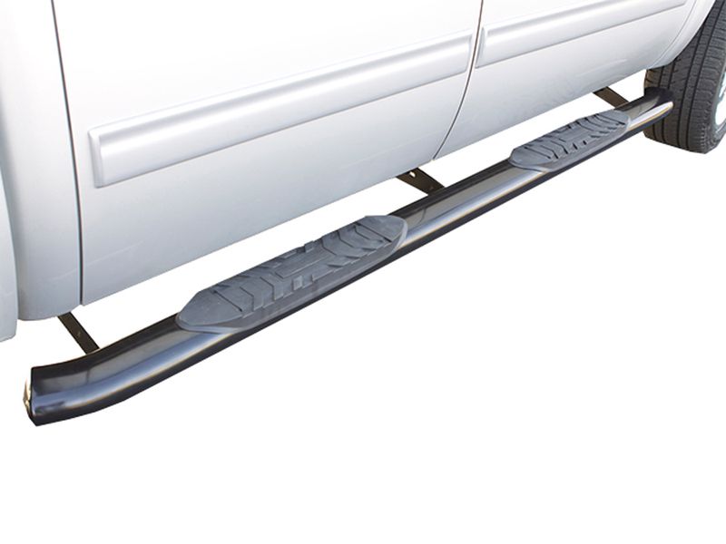 Lund 5" Curved Oval Black Nerf Bars