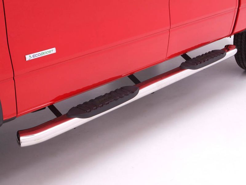 Lund 5" Curved Oval Stainless Nerf Bars