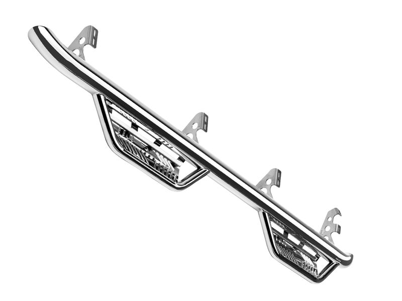 N-Fab Stainless Steel Cab Length Podium Steps
