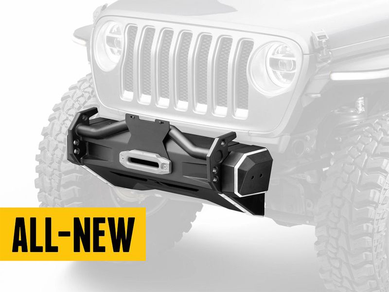 RealTruck Halo Stubby Front Bumper
