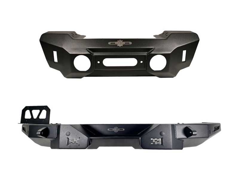 Rock Slide Engineering Big Sky Aluminum Shorty Front & Full Rear Bumper