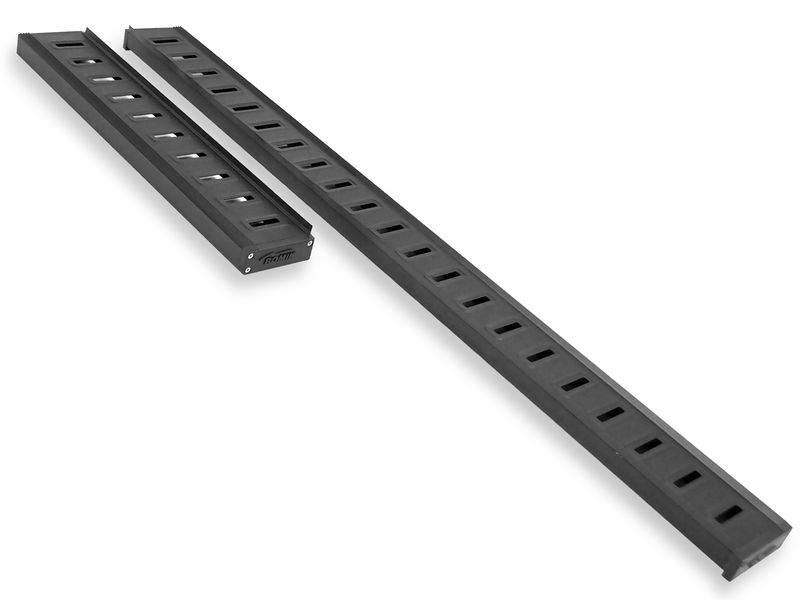 Romik ROF-C Black Van Running Boards