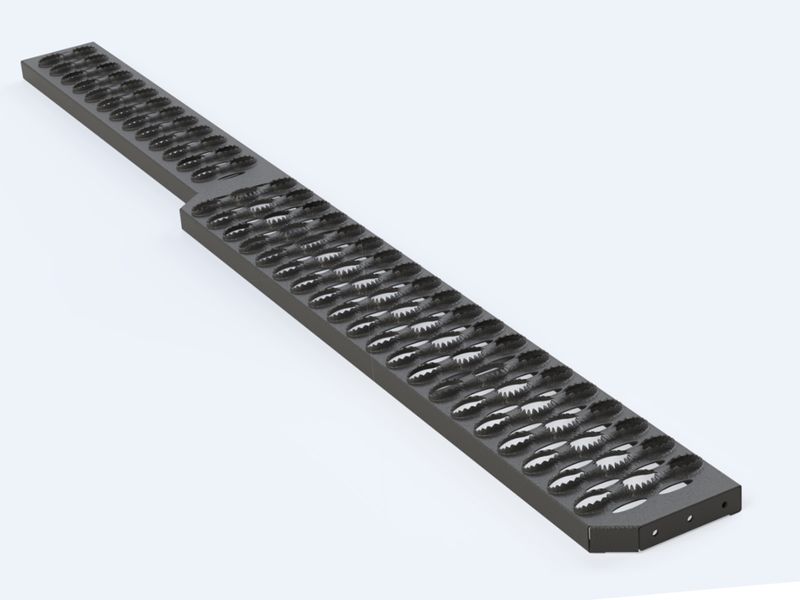 Romik RPD-XL Black Van Running Boards