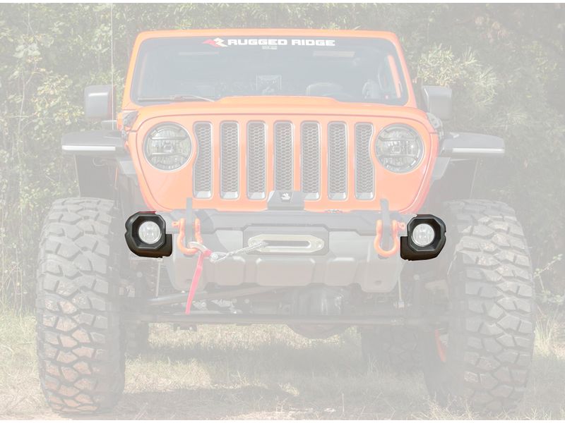 Rugged Ridge Venator Front Bumper Stubby Ends