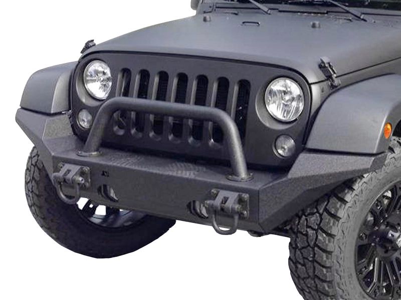 Rugged Ridge XHD High-Clearance Front Bumper with Overrider