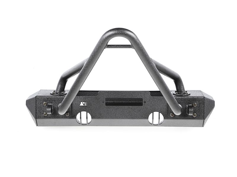 Rugged Ridge XHD Stubby Front Bumper with Stinger