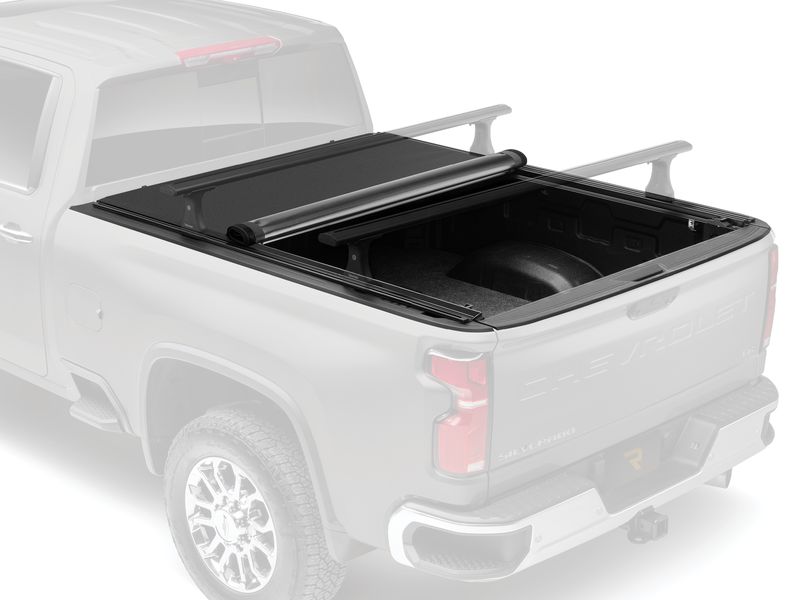 TruXedo Pro X15 TS Soft Roll-Up Tonneau Cover w/ T-Slot Rails