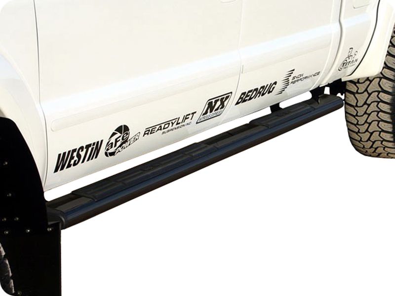 Westin Premier 6" Black Oval Nerf Step Bars