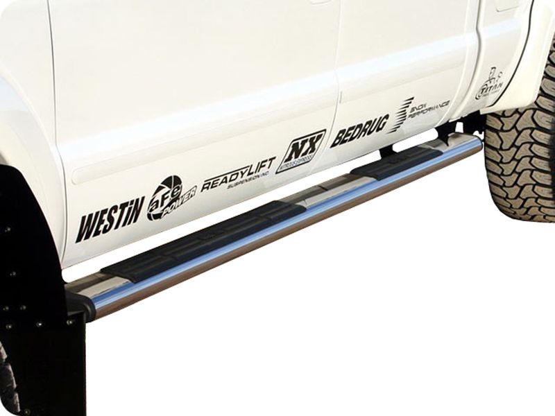 Westin Premier 6" Stainless Oval Nerf Step Bars